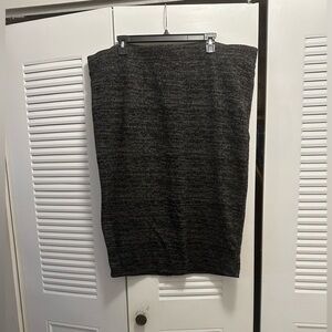 Torrid heather gray pencil skirt size 3